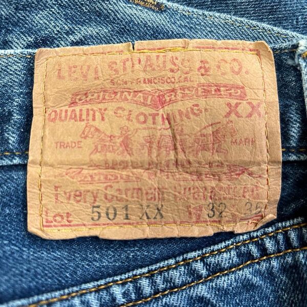 Levi's 501XX ヴィンテージデニム W32 L35 赤耳 555 USA 米国製