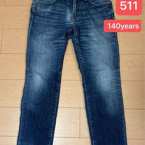 Levi's リーバイス 511 赤耳 140years W32L32 送料無料