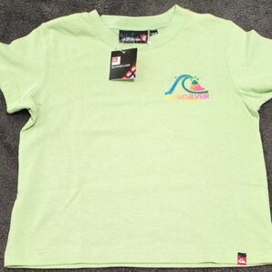 QUIKSILVER Tシャツ 100グリーン 新品