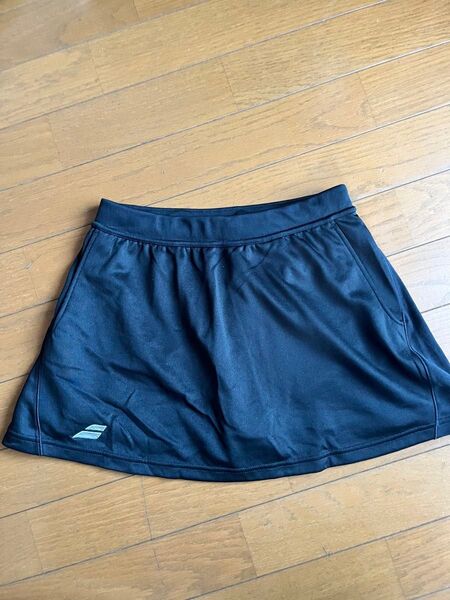 新品 バボラ インナースパッツ付き スコート L 黒 テニス