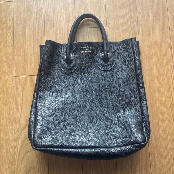 YOUNG&OLSEN ヤングアンドオルセン トートバッグEMBOSSED LEATHER TOTE M YO2501-GD003
