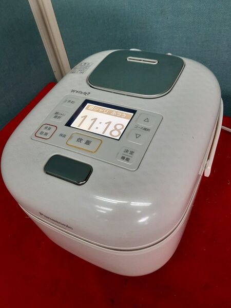 パナソニック 炊飯器 3合可変圧力IH Wおどり炊き 豊穣ホワイト SR-SJW058-W