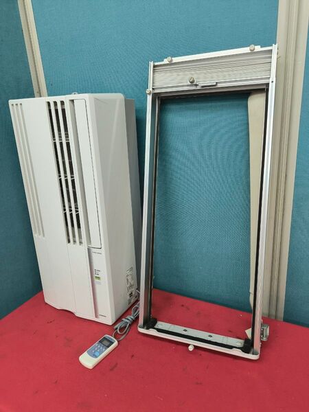 2023年製 【工事不要】 (コロナ) ウインドエアコン Relala 窓用エアコン (冷房専用タイプ) CW-16A3(WS)