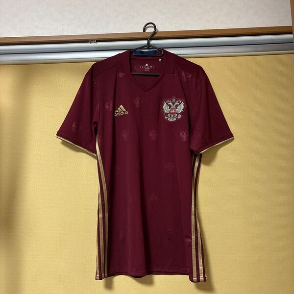 ロシア代表 サッカーユニフォーム adidas レッド