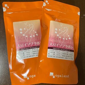 新品☆オーガランド 大豆イソフラボン サプリメント 6ヶ月分