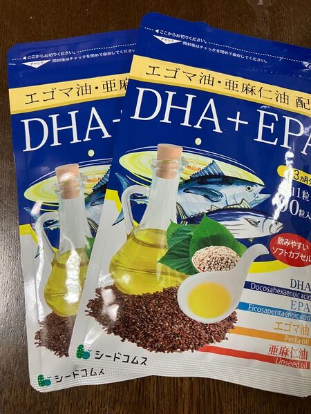 新品☆シードコムス DHA EPA サプリメント 6ヶ月分