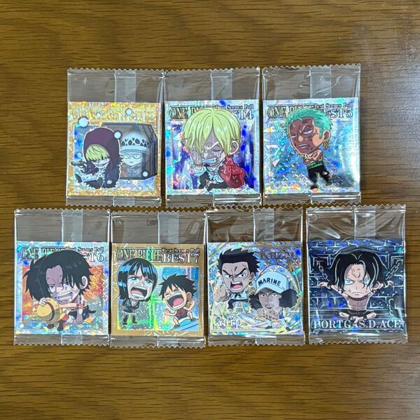 ワンピース にふぉるめーしょん 大海賊シールウエハース11 まとめ売り 計7枚