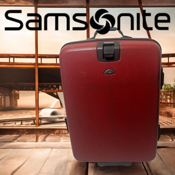 サムソナイト SAMSONITE スーツケース 赤 レッド キャリーケース サムソナイト