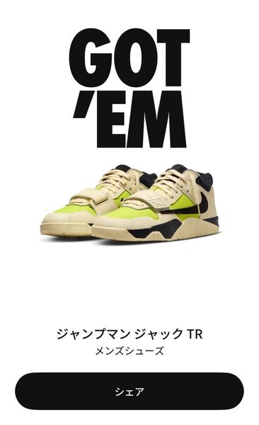 NIKE Travis Scott JUMPMAN JACK 28.5cm