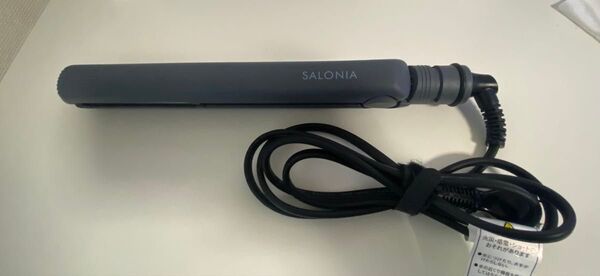 SALONIA サロニア ストレートアイロン 24mm グレー