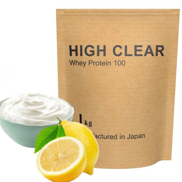 ハイクリアープロテインWPC ホエイプロテイン 100 レモンヨーグルト風味 1kg highclear