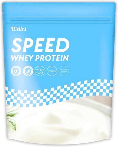 ヨーグルト Wellni ウェルニ SPEED ホエイ プロテイン 1kg ビタミン11種配合 国内製造