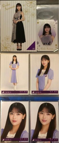 乃木坂46 岩本蓮加 生写真 31th「ここにはないもの」封入(30th制服)コンプ+アクスタ&ポストカード(くじっちゃお‘20)