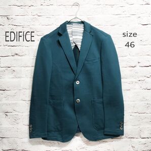 【切りっぱなしデザイン】EDIFICE ストレッチ テーラードジャケット