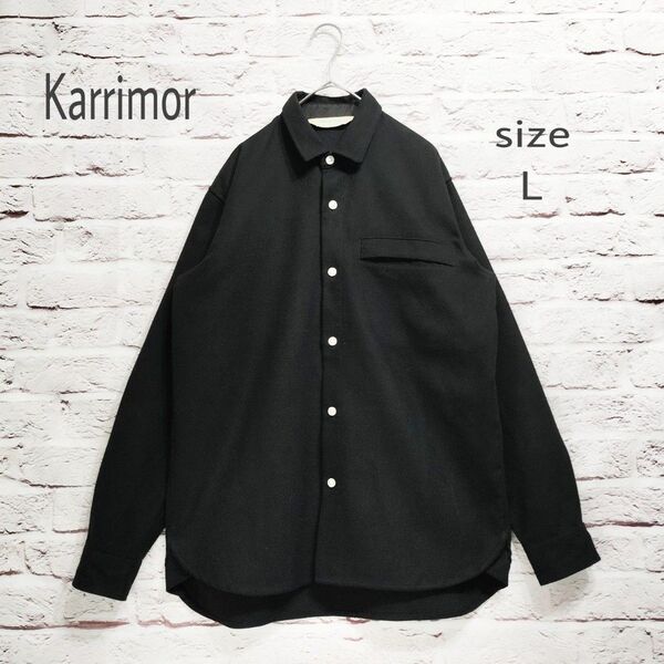 【ワンポケット】カリマー Karrimor フリース起毛生地 長袖シャツ