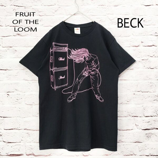 【レア品】ベック BECK Tシャツ FRUIT OF THE LOOMボディ
