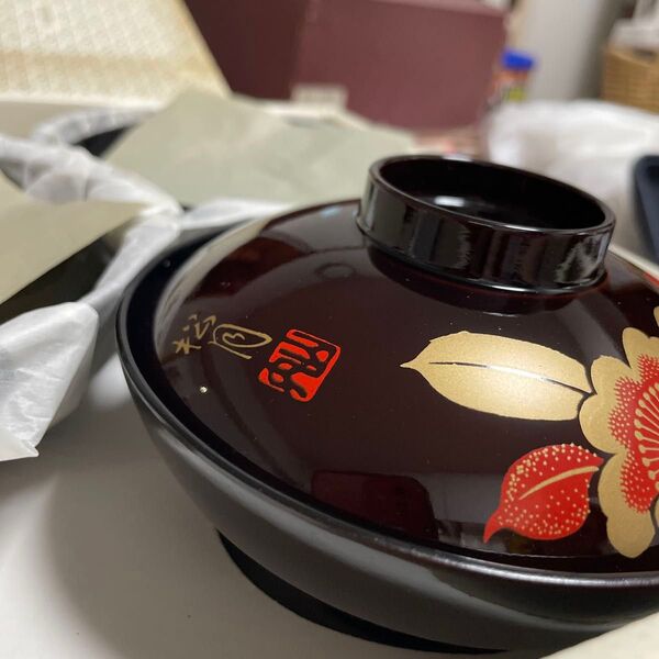 漆器 お椀 5個セット 和食器