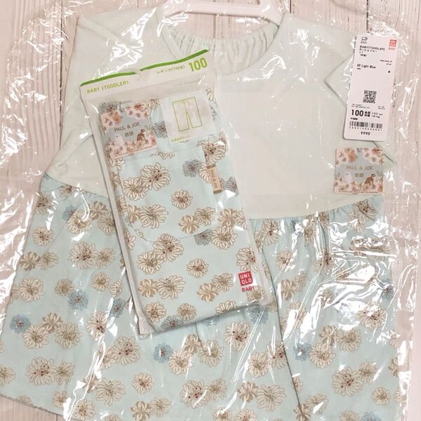 ユニクロ ポール&ジョー レギンス カットソー Tシャツ セットアップ 100