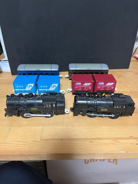 プラレール 蒸気機関車 C12 C11 171 SL函館大沼号 貨物セット