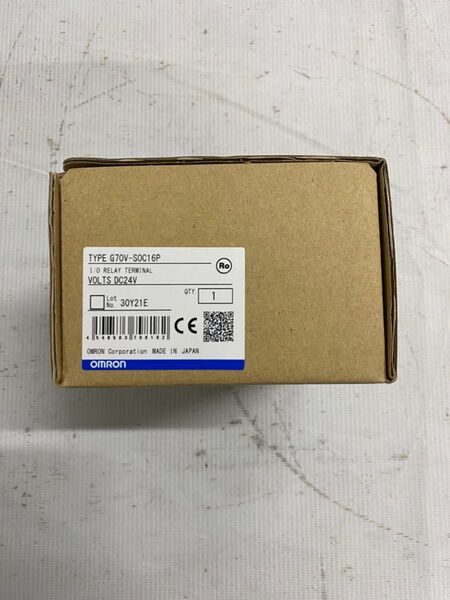 オムロン G70V-SOC16P I/Oリレー端子 DC24V 未使用品