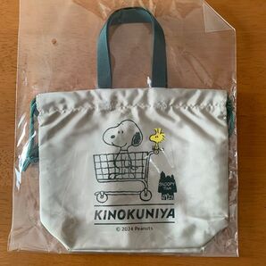 PEANUTS×紀ノ国屋コラボ 巾着