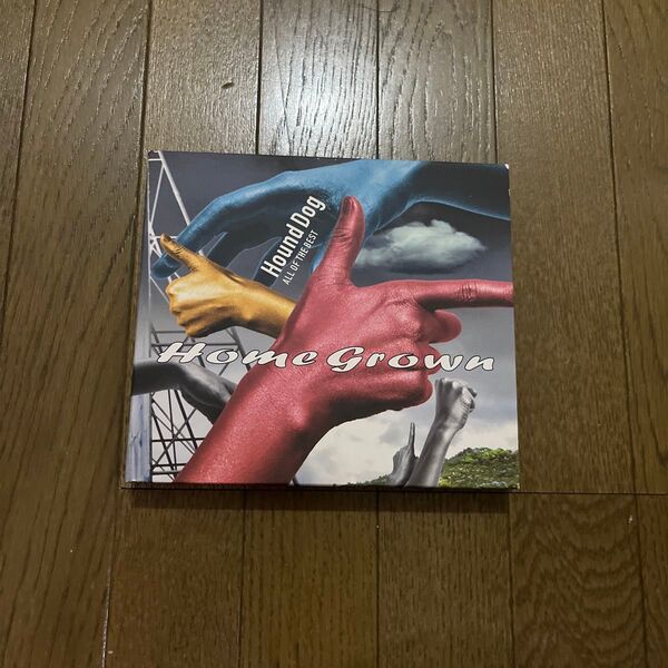 HOUND DOG ALL OF THE BEST HOME GROWN 初回限定盤 2CD ベストアルバム 大友康平 廃盤