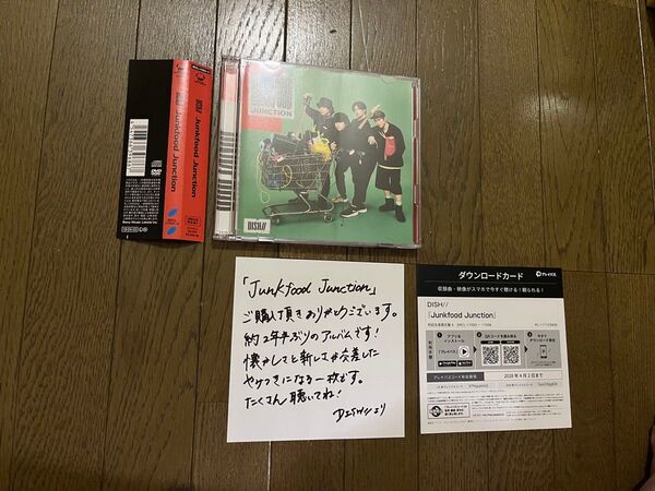 DISH// Junkfood Junction 初回生産限定盤A CD+DVD 帯付 初回A 初回限定盤A 僕たちがやりました