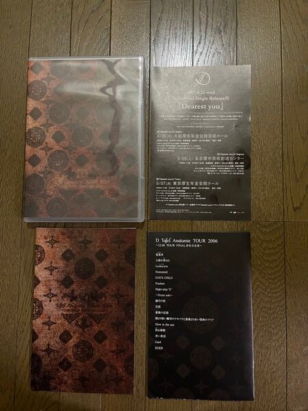 D Tafel Anatomie TOUR 2006 渋谷公会堂 DVD V系 ビジュアル系 ヴィジュアル系 ASAGI