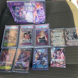 ワンピース引退品 psa10皇帝ルフィ他