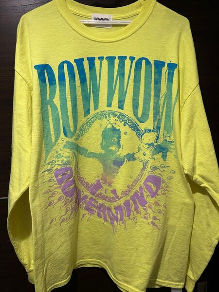 BOWWOW NIRVANA NEVERMIND ニルヴァーナ サイズXL ロンT バンドTシャツ ヴィンテージ