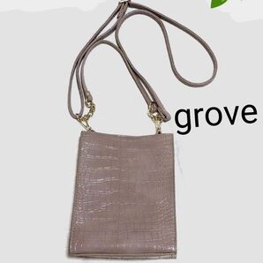 【grove グローブ】2way ミニショルダーバッグ