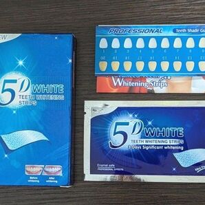 5D WHITE TEETH WHITENING STRIPS 13枚入り ホワイトニングシート