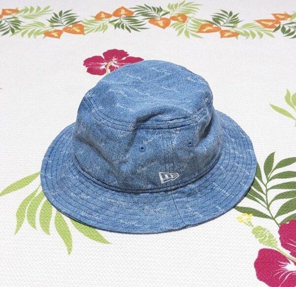 【NEW ERA ニューエラ】 バケットハット デニム モノグラム