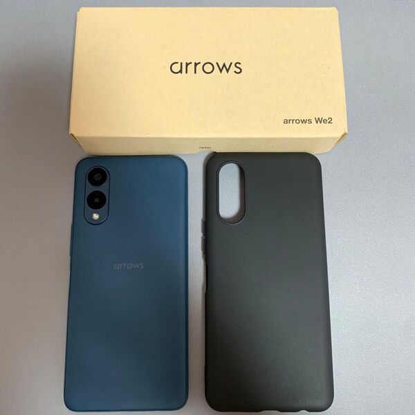 arrows We2 M07 スマートフォン ネイビーグリーン SIMフリー