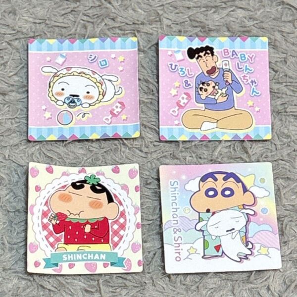 クレヨンしんちゃん チョコビ シール 4枚