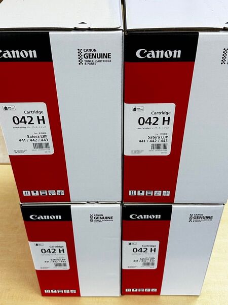 Canon キヤノン 042H 大容量 トナーカートリッジ 4本セット