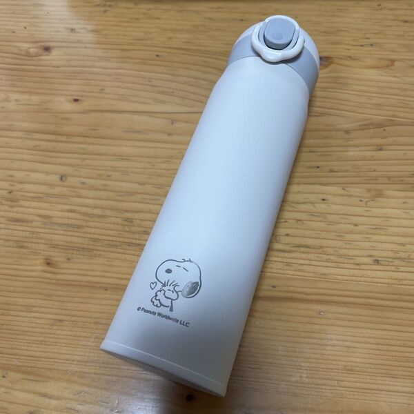 スヌーピー 水筒 スマートボトル 500ml 保温 保冷 温度表示
