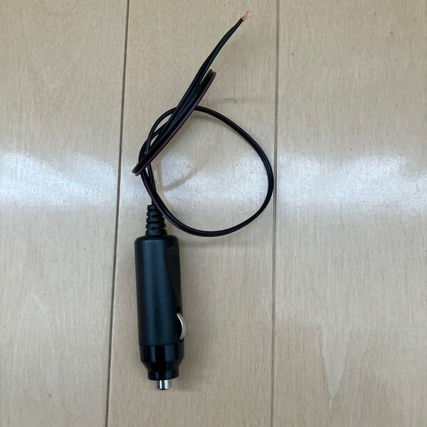 シガーソケット用電源ケーブル(ケーブル長さ43センチ) 切断品