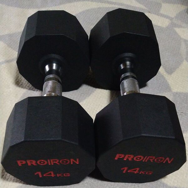 PROIRON ダンベル 14kg 2個セット