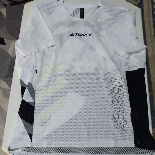 adidas TERREX Tシャツ メンズ ホワイト メッシュ