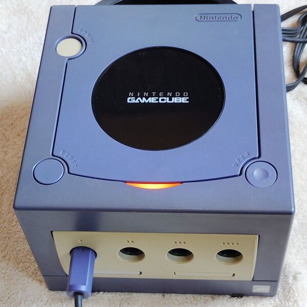 【動作OK】GC ゲームキューブ 本体 バイオレット 任天堂 GAMECUBE DOL-001
