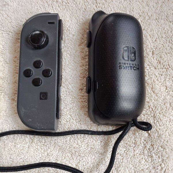 ニンテンドースイッチ Joy-Con L グレー + Joy-Con拡張バッテリー(乾電池式)L側のみ