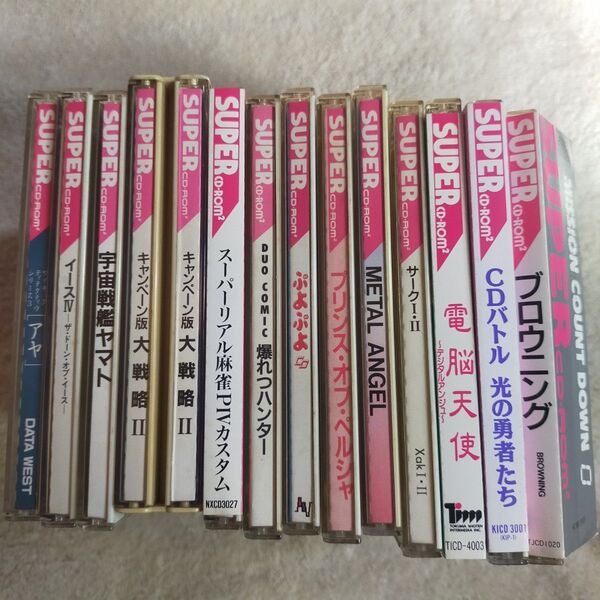 PCエンジン Super CD-ROM2 ソフト13本セット イース4 等