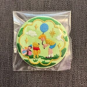 刺繍缶バッジ ディズニー くまのプーさん
