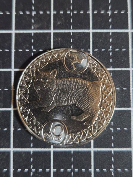2019年 マン島 ネコ コイン エリザベス二世 コレクション 硬貨