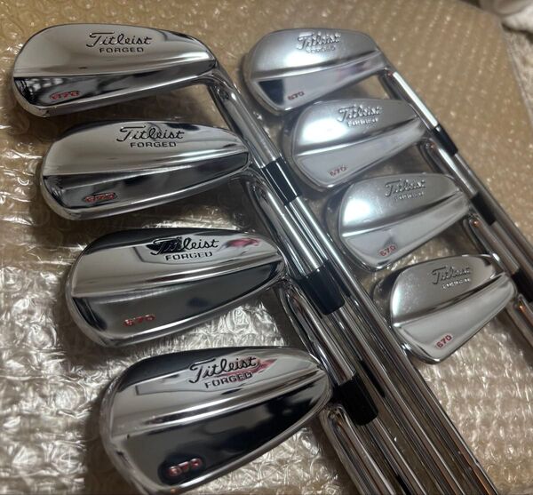 奇跡の美品 タイトリスト 670 FORGED アイアンセット 3〜Pw 8本セット DGツアーイシューX100