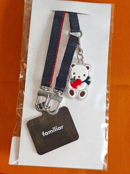 新品 ファミリア ショルダー ストラップ familiar スマホ