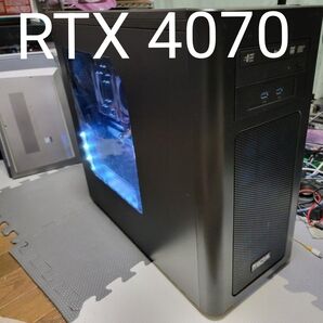 ノクチュア高級クーラー採用! RTX 4070搭載 i7 13700F 32GBメモリ FractalのATXケース モンハン対応