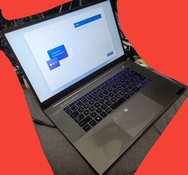 Galliera UL7C-AA3 i7-12700H 16GB/512GB intel Arc A550M ゲーミングノート