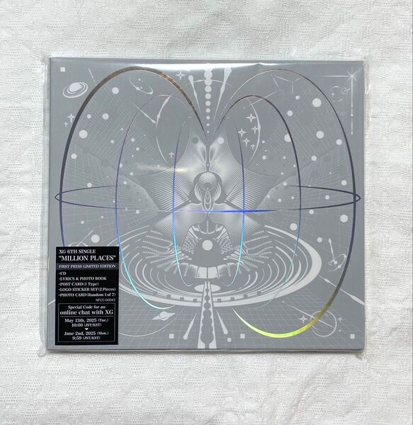 XG MILLION PLACES CD トレカなし